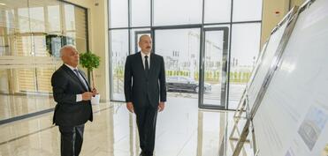 Prezident İlham Əliyev “Yeni Səngəçal” yarımstansiyasının açılışında iştirak edib