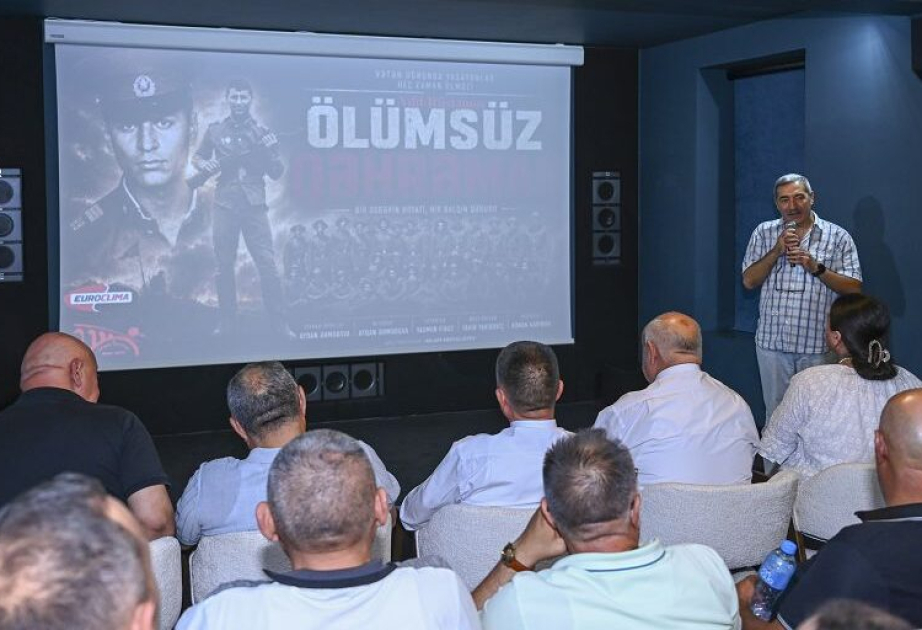 “Ölümsüz qəhrəman” sənədli filmi nümayiş edilib