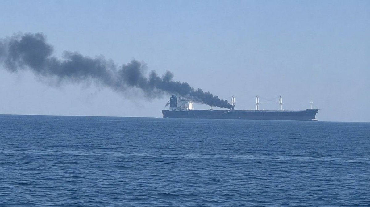 Odessa sahillərində növbəti gəmi zədələnib