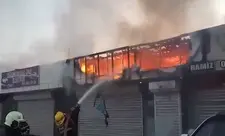 Sumqayıtda sexdə yanğın olub