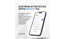 MÜTDA: 300 min məzunun attestatı elektron formada hazırlanıb