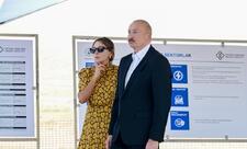 Prezident İlham Əliyev Naxçıvan Sənaye Parkının təməlini qoyub - FOTO / YENİLƏNİB