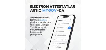 MÜTDA: 300 min məzunun attestatı elektron formada hazırlanıb