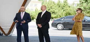 Prezident İlham Əliyev “Naxçıvan şəhərinin 2044-cü ilədək inkişafına dair Baş Planı” ilə tanış olub  - FOTO