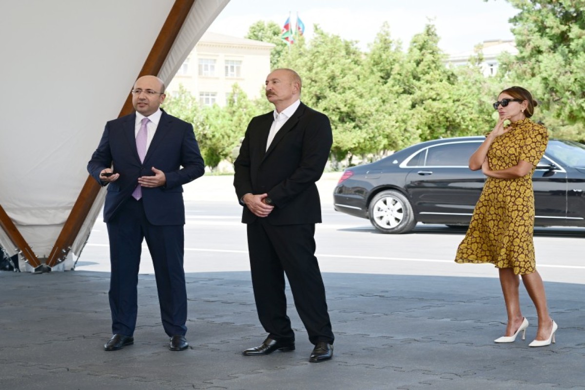 Prezident İlham Əliyev “Naxçıvan şəhərinin 2044-cü ilədək inkişafına dair Baş Planı” ilə tanış olub - FOTO