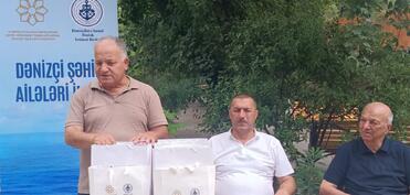 Dənizçilərə Sosial Dəstək İctimai Birliyi “Dənizçi şəhid ailələri ilə iş”i “Dənizçi” istirahət mərkəzində