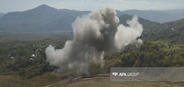 Xocavənddə buldozer minaya düşüb, xəsarət alanlar var