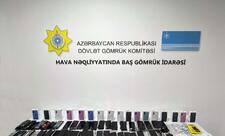 İstanbuldan Bakıya gələn çamadanda bəyan edilməyən 17 telefon aşkarlanıb
