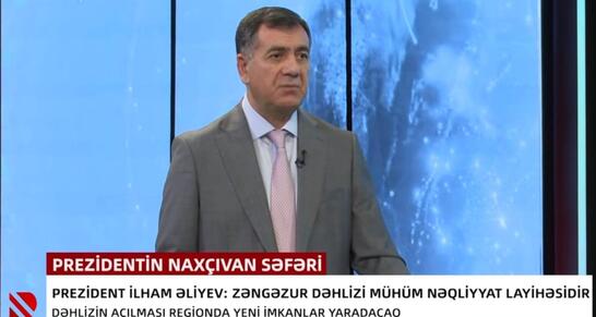 Qüdrət Həsənquliyev Prezidentin Naxçıvan səfəri ilə bağlı REAL TV-nin suallarını cavablandırıb