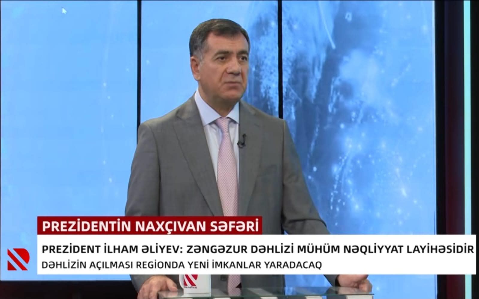 Qüdrət Həsənquliyev Prezidentin Naxçıvan səfəri ilə bağlı REAL TV-nin suallarını cavablandırıb