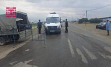 Samuxun Alıuşağı kəndində nəzarət postu quruldu - FOTO
