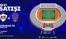 “Qarabağ” – “Şamaxı” matçının biletləri satışa çıxarıldı