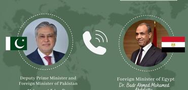 Pakistan və Misir XİN rəhbərləri arasında telefon danışığı olub