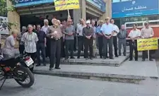 Həmədanlı təqaüdçülər etiraz aksiyası keçirdilər
