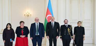 Prezident Böyük Britaniyanın Azərbaycanda yeni səfirinin etimadnaməsini qəbul edib