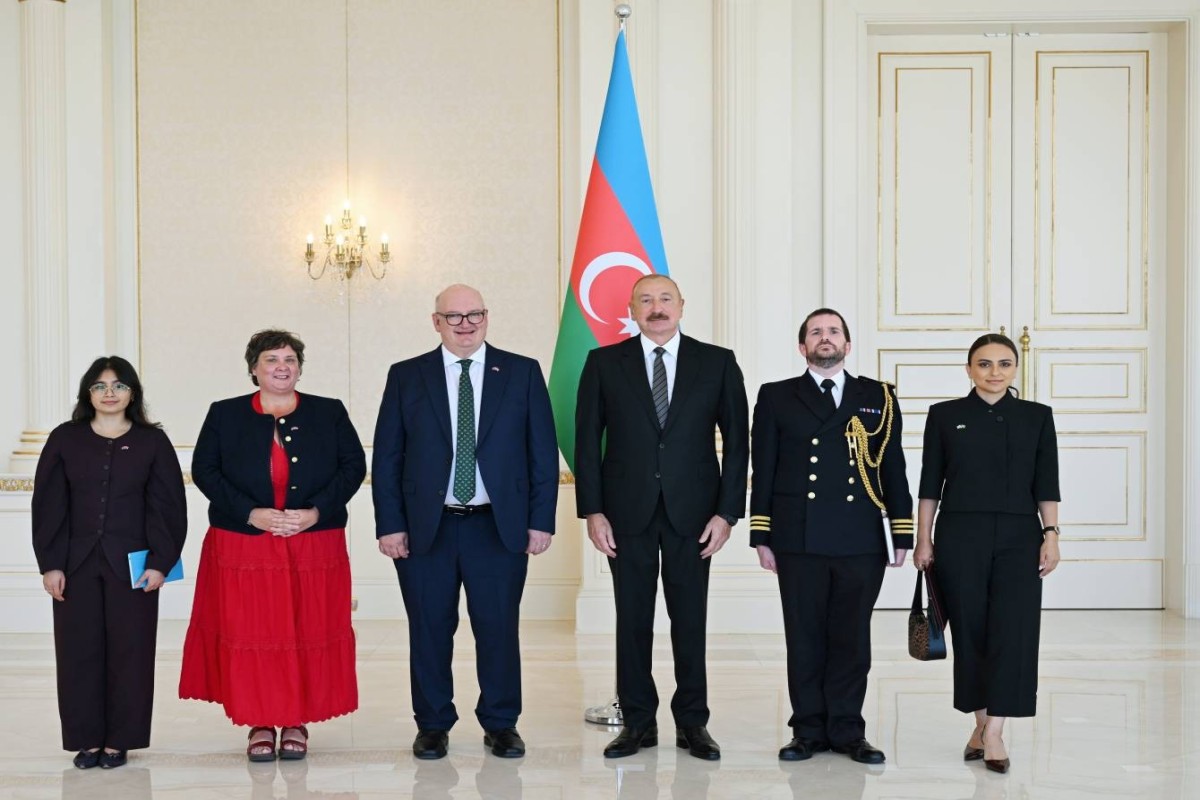Prezident Böyük Britaniyanın Azərbaycanda yeni səfirinin etimadnaməsini qəbul edib