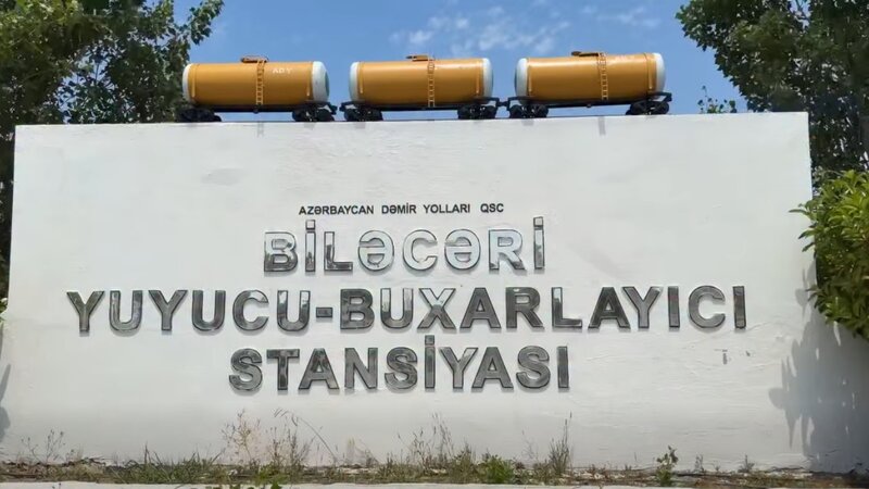 ADY-nin Biləcəri yuyucu-buxarlayıcı stansiyasında 7 ay ərzində 1861 çən vaqon yuyulub