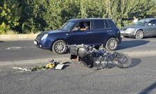 Naxçıvanda "Chevrolet" iki motosikletlə toqquşub, 3 nəfər xəsarət alıb