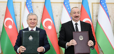 Prezident İlham Əliyev: Azərbaycanla Özbəkistan TDT-ni ortaq tariximizi və mədəniyyətimizi gələcəyə daşıyan birlik kimi dəyərləndirir