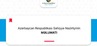 Səhiyyə Nazirliyi: Samuxda qarayara ilə bağlı epidemioloji vəziyyət stabildir