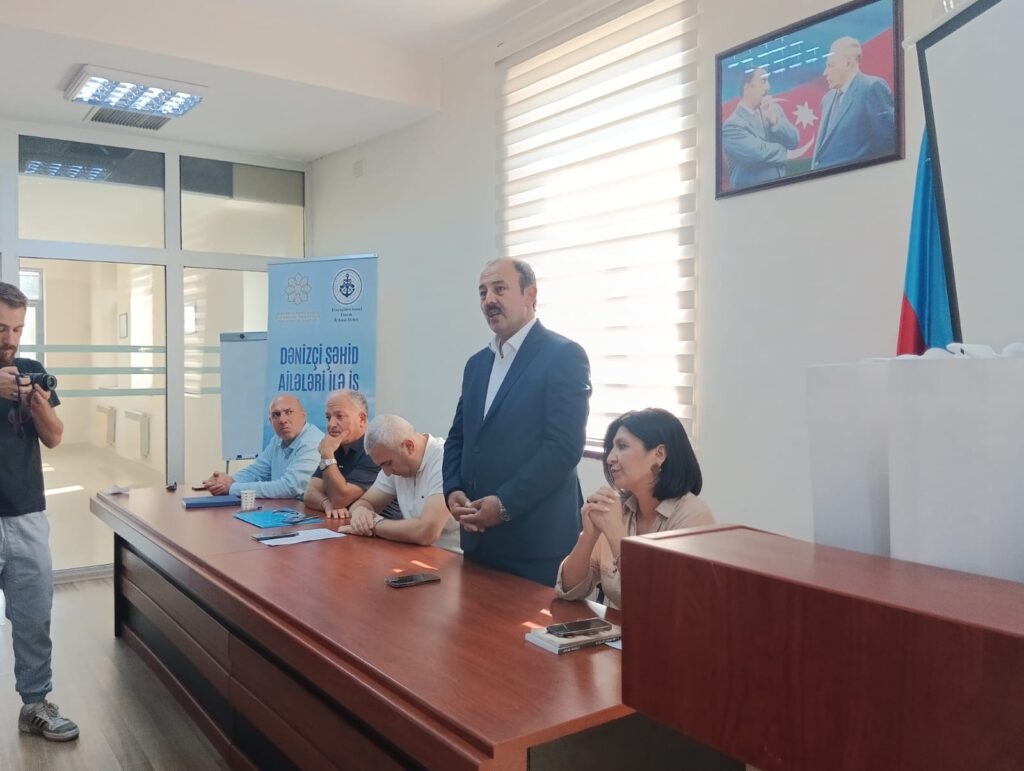 “Dənizçi şəhid ailələri ilə iş” layihəsi çərçivəsində növbəti tədbir keçirilib