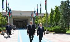 Daşkənddə Prezident İlham Əliyevin rəsmi qarşılanma mərasimi olub - YENİLƏNİB
