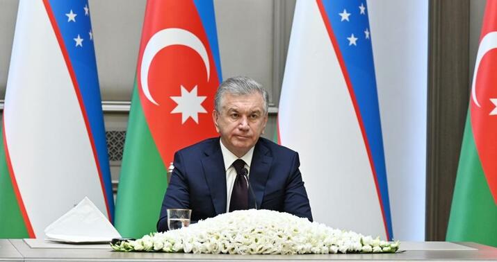 Şavkat Mirziyoyev “Heydər Əliyev” ordeni ilə təltif edildi
