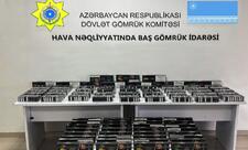 Bağdad-Bakı aviareysi ilə ölkəyə qanunsuz gətirilən 866 qutu qəlyan tütünü aşkarlanıb