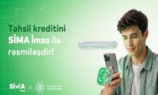 Təhsil Tələbə Krediti Müqaviləsi “SİMA İmza” ilə tam rəqəmsal!