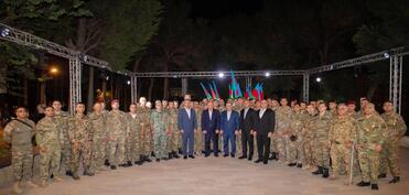 DTX-nin “Bilgəh” İstirahət mərkəzində Vətən müharibəsi iştirakçıları ilə görüş təşkil edilib - FOTO