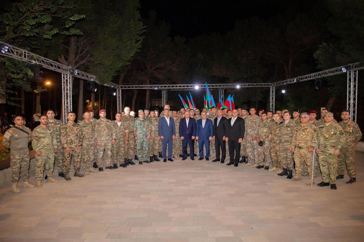 DTX-nin “Bilgəh” İstirahət mərkəzində Vətən müharibəsi iştirakçıları ilə görüş təşkil edilib - FOTO