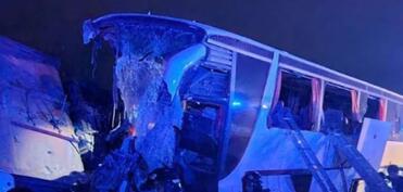 Gürcüstan-Moskva marşrut avtobusu qəzaya uğrayıb, 5 nəfər ölüb, 38 nəfər xəsarət alıb