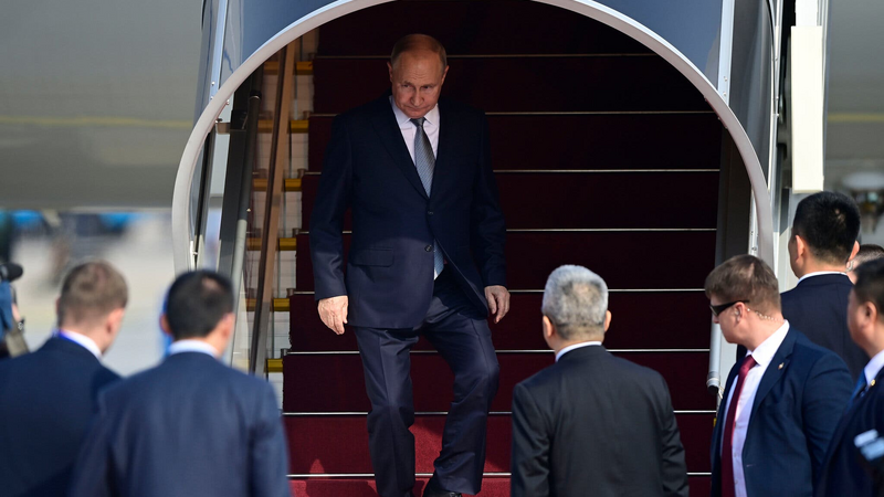 Putin Bişkekdədir
