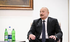 Prezident İlham Əliyev Bişkekdə Kasım-Jomart Tokayevlə görüşüb - YENİLƏNİB-1