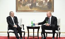 Prezident İlham Əliyev Pezeşkiana: Azərbaycan suyundan iç