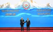 Prezident İlham Əliyev “ŞƏT plyus” formatında görüşdə iştirak edir - FOTO