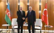 Prezident İlham Əliyevin Bişkekdə Türkiyə Prezidenti Rəcəb Tayyib Ərdoğanla görüşü olub