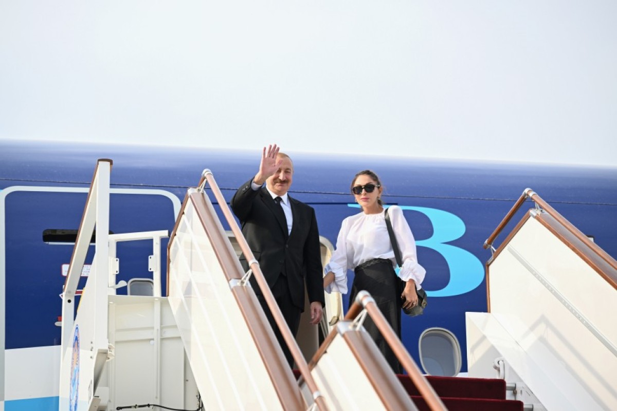 Prezident İlham Əliyevin Qırğızıstana səfəri başa çatıb