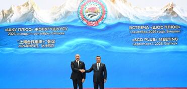Prezident İlham Əliyev “ŞƏT plyus” formatında görüşdə iştirak edir - FOTO