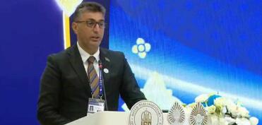 Millət vəkili Parlament Sədrlərinin İkinci Konfransında çıxış edib
