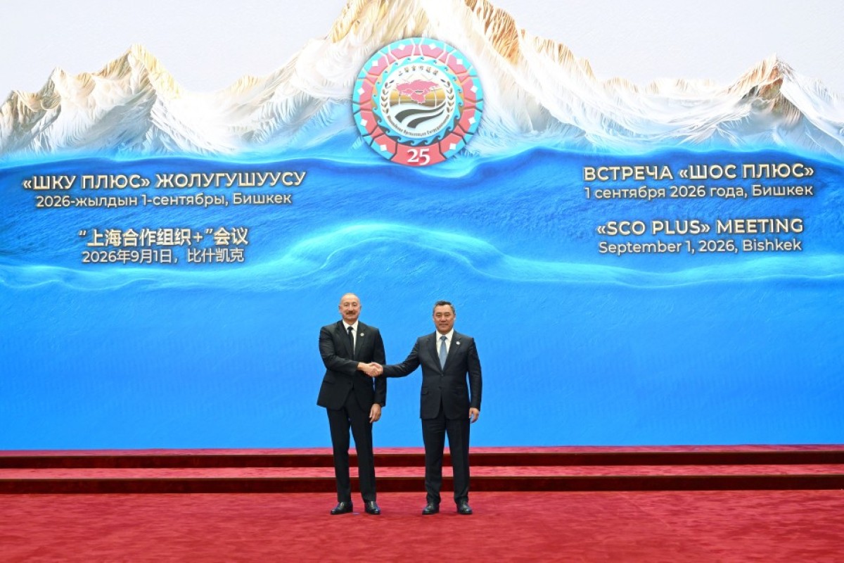 Prezident İlham Əliyev “ŞƏT plyus” formatında görüşdə iştirak edir - FOTO
