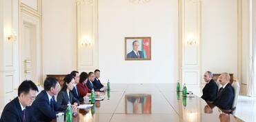 Prezident İlham Əliyev Çin Baş prokurorunu qəbul edib