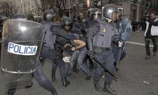 Madriddə Seutaya dəstək nümayişləri zamanı dörd polis əməkdaşı xəsarət alıb
