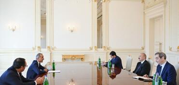 Prezident İlham Əliyev ATƏT Parlament Assambleyasının prezidentini qəbul edib