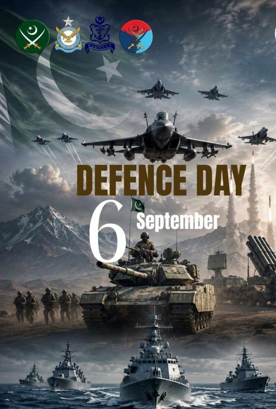 6 Sentyabr Pakistanın Müdafiə Günüdür