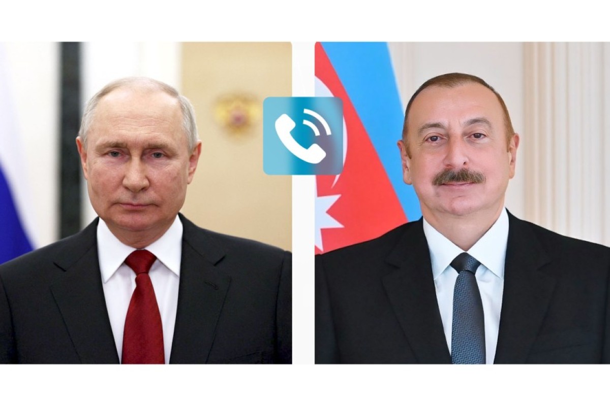 Vladimir Putin Azərbaycan Prezidentinə zəng edib