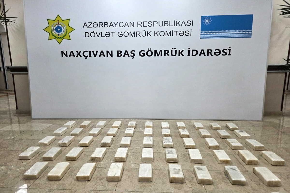 “Bitum” yükündə 45 kiloqramdan çox metamfetamin aşkarlanıb
