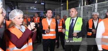 Xarici diplomatlar “İstisu” mineral su zavoduna baş çəkiblər