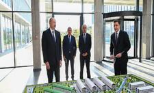 Prezident İlham Əliyev “SABAH.city” innovasiya şəhərciyinin birinci mərhələsinin açılışında iştirak edib