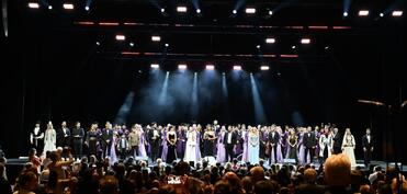 Montrödə Azərbaycanın incəsənət nümayəndələrinin iştirakı ilə qala konsert keçirilib - FOTO